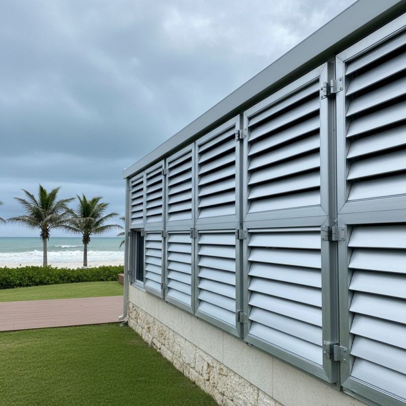 Hurricane Shutter Installation in Denver, CO