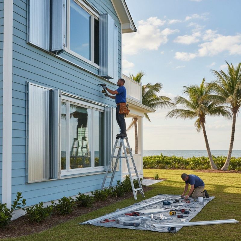 Storm Shutter Repair in Alpharetta, GA