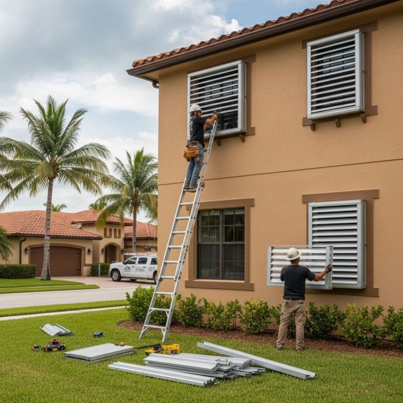 Wind Shutter Installation in Longmont, CO