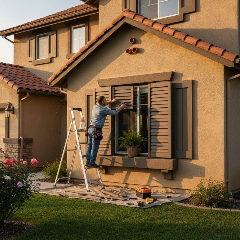 Shutter Handle Repair in Overland Park, KS