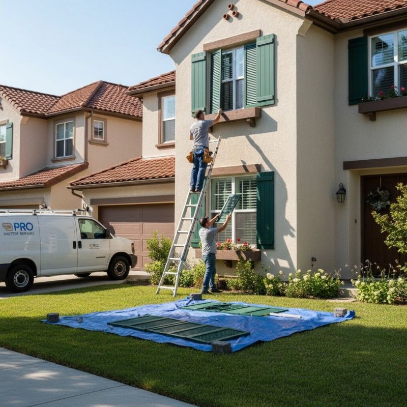 Shutter Latch Replacement in Littleton, CO