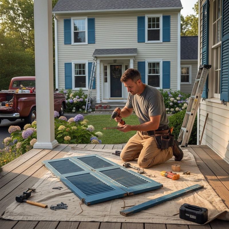Shutter Louver Repair in Arvada, CO